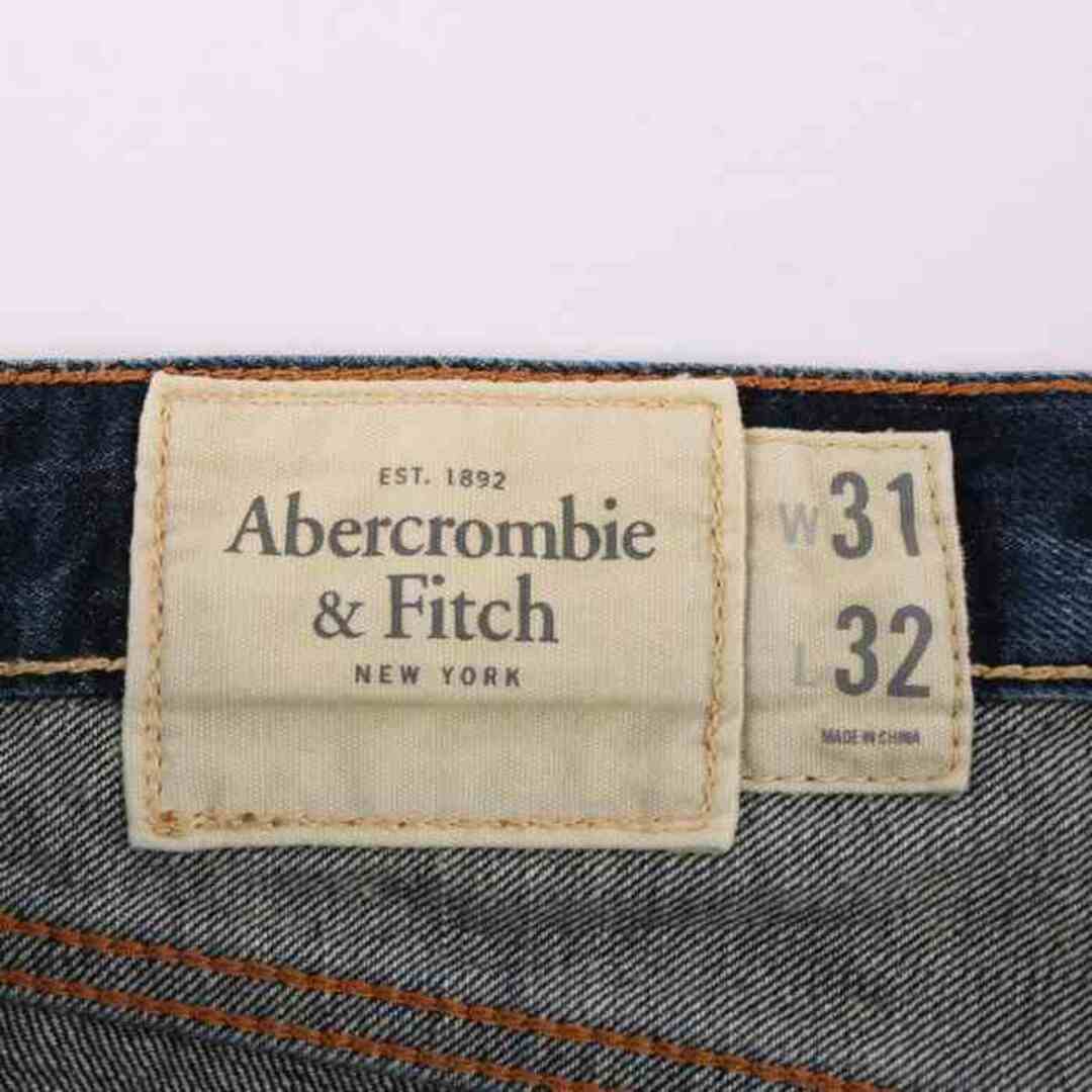 アバクロンビー&フィッチ デニムパンツ ジーンズ ジーパン コットン100% ボトムス メンズ W31/L32サイズ ブルー Abercrombie & Fitch メンズのトップス(ジャージ)の商品写真