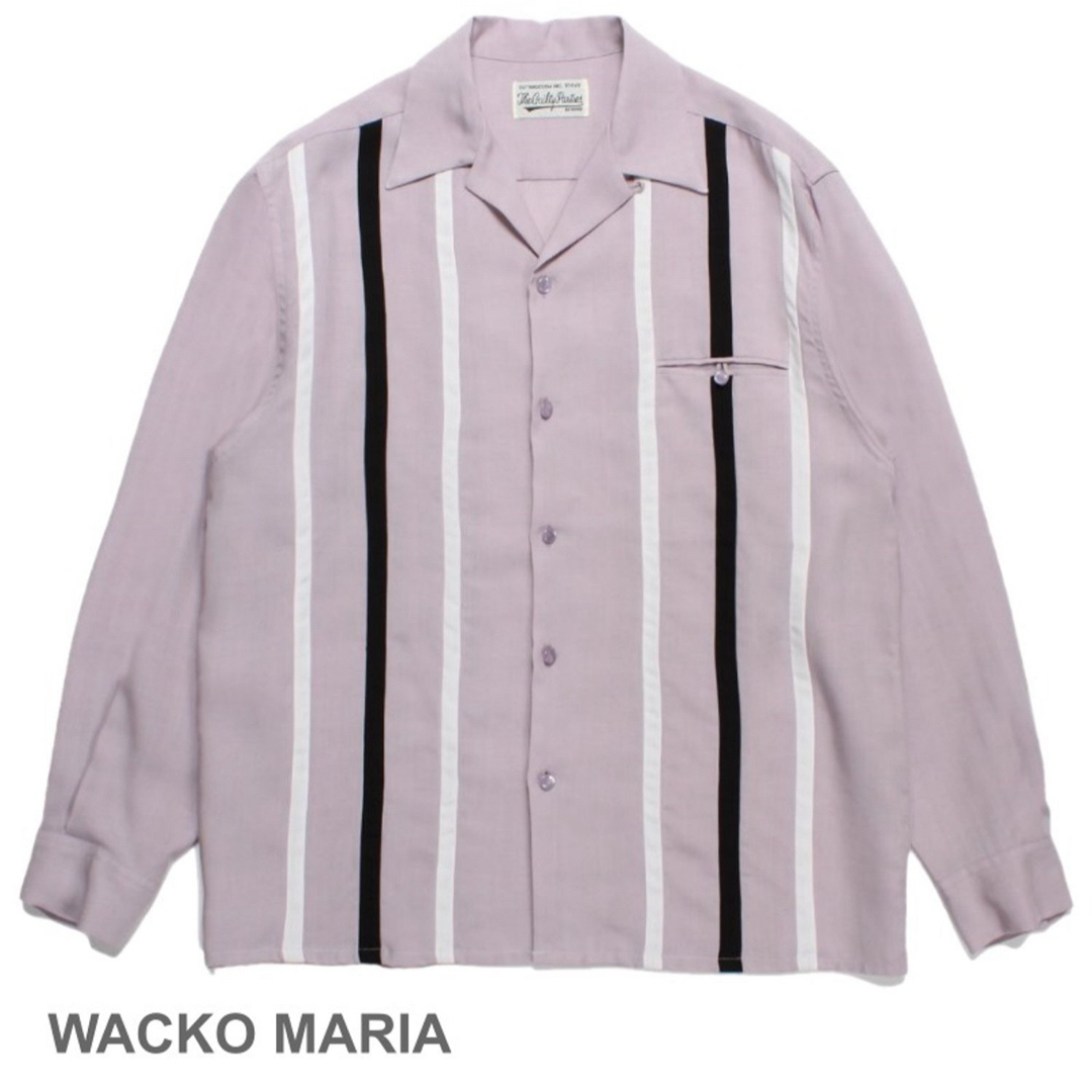 WACKO MARIA(ワコマリア)の23AW ワコマリア SWITCHING OPEN COLLAR SHIRT メンズのトップス(シャツ)の商品写真