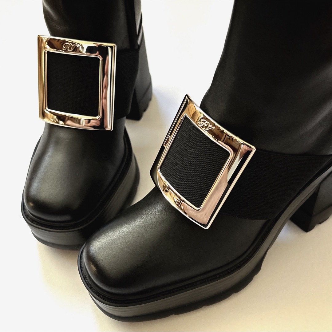 ROGER VIVIER - 新品/36 ロジェ ヴィヴィエ サイドジップブーツ