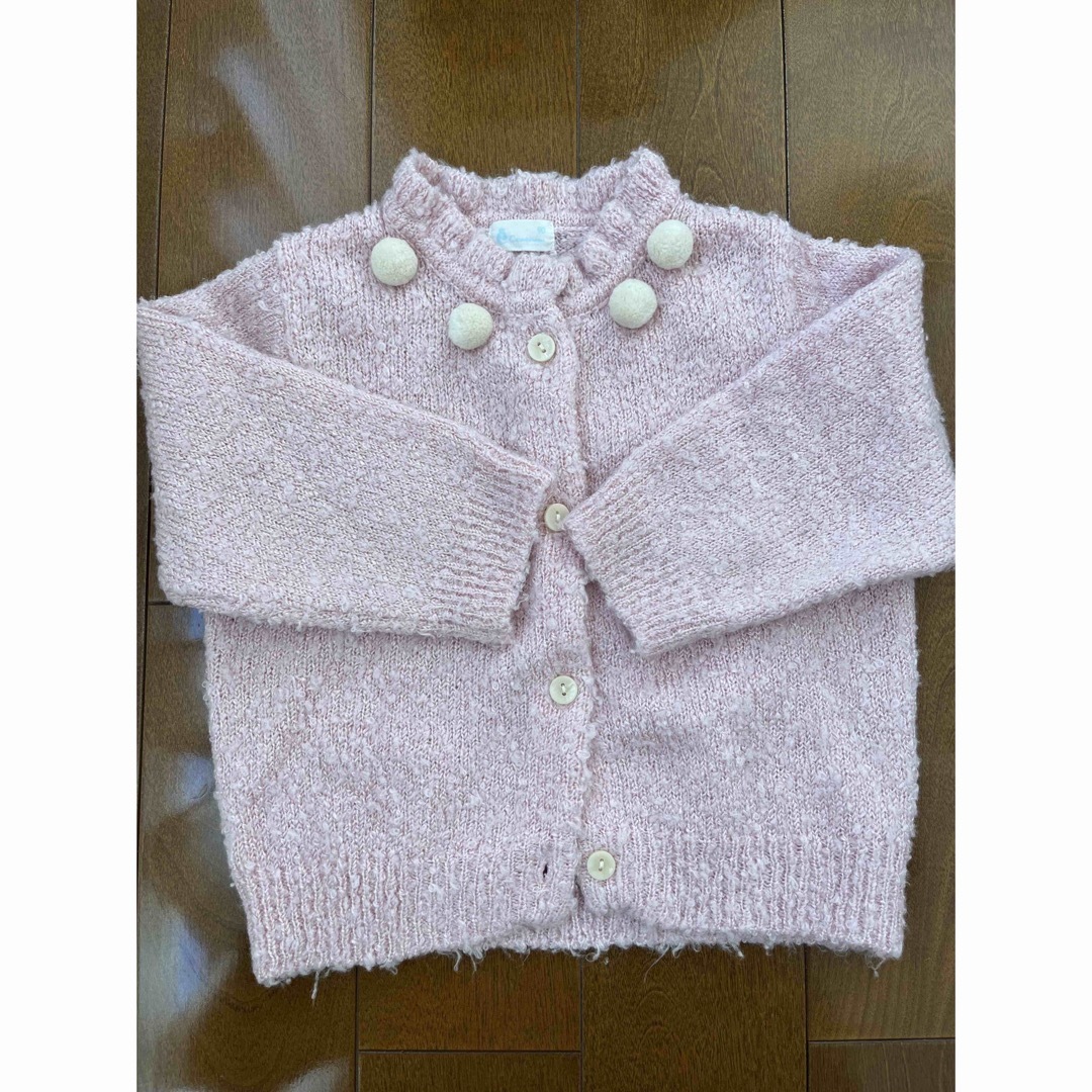 Combi mini(コンビミニ)のCombi mini  カーディガン　90 キッズ/ベビー/マタニティのキッズ服女の子用(90cm~)(カーディガン)の商品写真