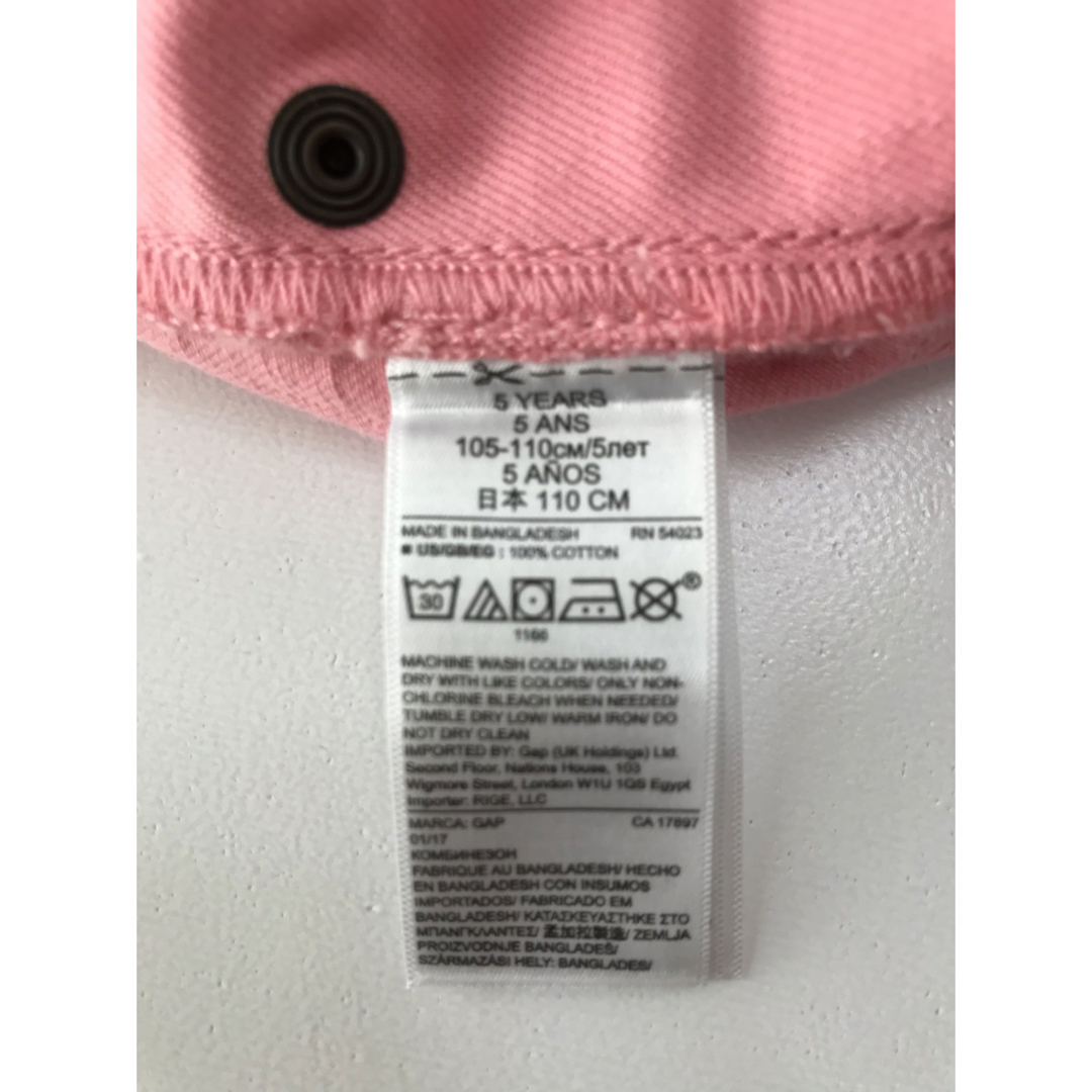 babyGAP(ベビーギャップ)のbabyGap  サロペット  110 キッズ/ベビー/マタニティのキッズ服女の子用(90cm~)(その他)の商品写真