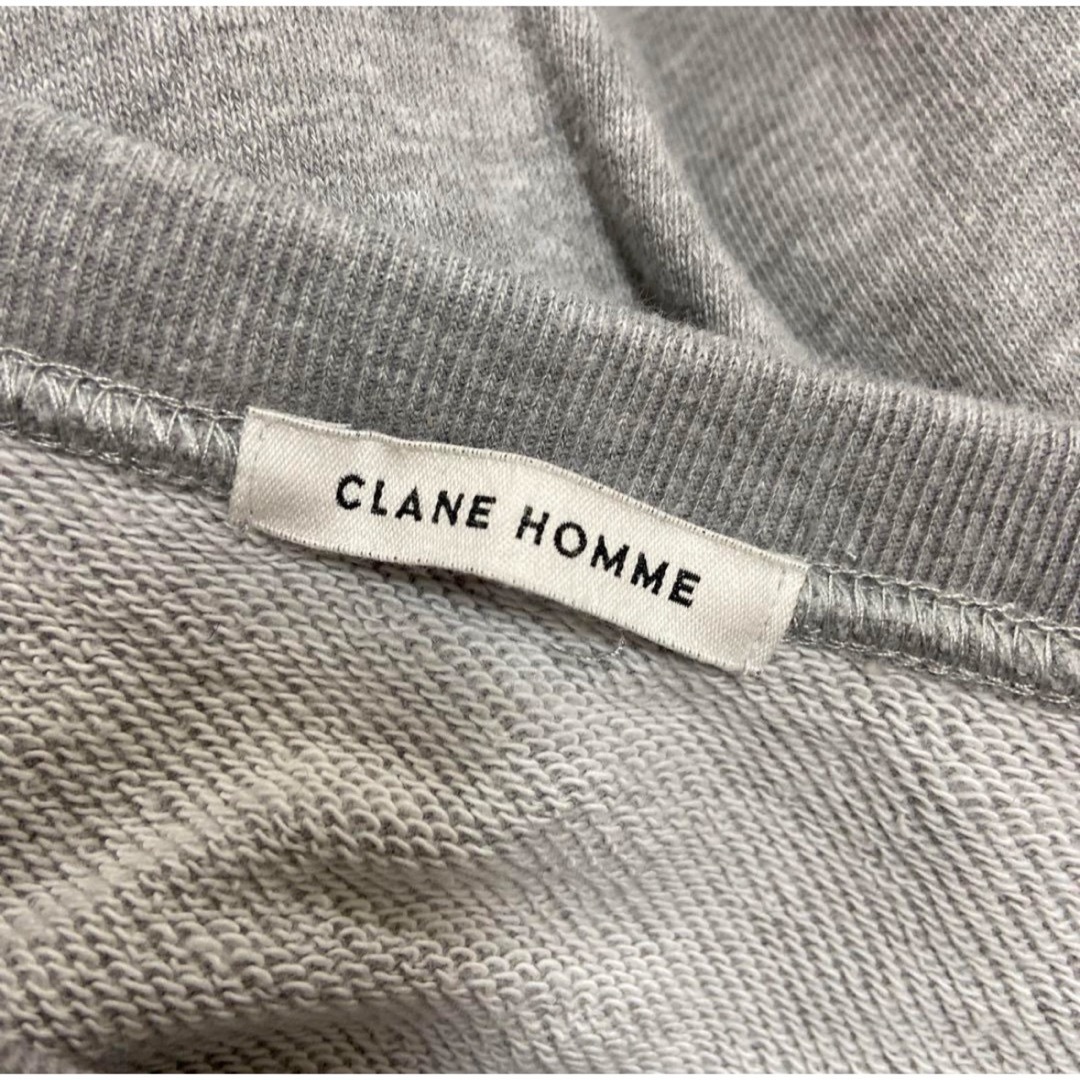 CLANE HOMME(クラネオム)のCLANE HOMME スウェット ロゴ グレー 2 メンズのトップス(スウェット)の商品写真