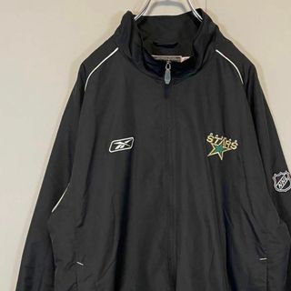 リーボック ナイロンジャケット(メンズ)(グリーン・カーキ/緑色系)の