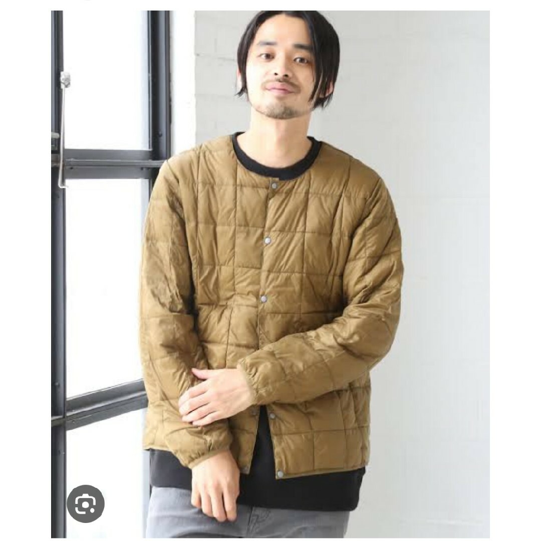 TAION(タイオン)の★TAION BEIGE XL メンズのジャケット/アウター(ダウンジャケット)の商品写真