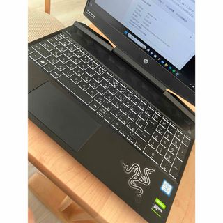 ヒューレットパッカード(HP)のゲーミングノートCore i7&256GB SSD+1TB HDDメモリ16GB(ノートPC)