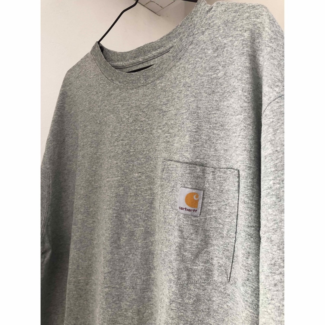 carhartt(カーハート)のカーハート　ポケット付Tシャツ　オリジナルフィット　サイズL メンズのトップス(Tシャツ/カットソー(半袖/袖なし))の商品写真