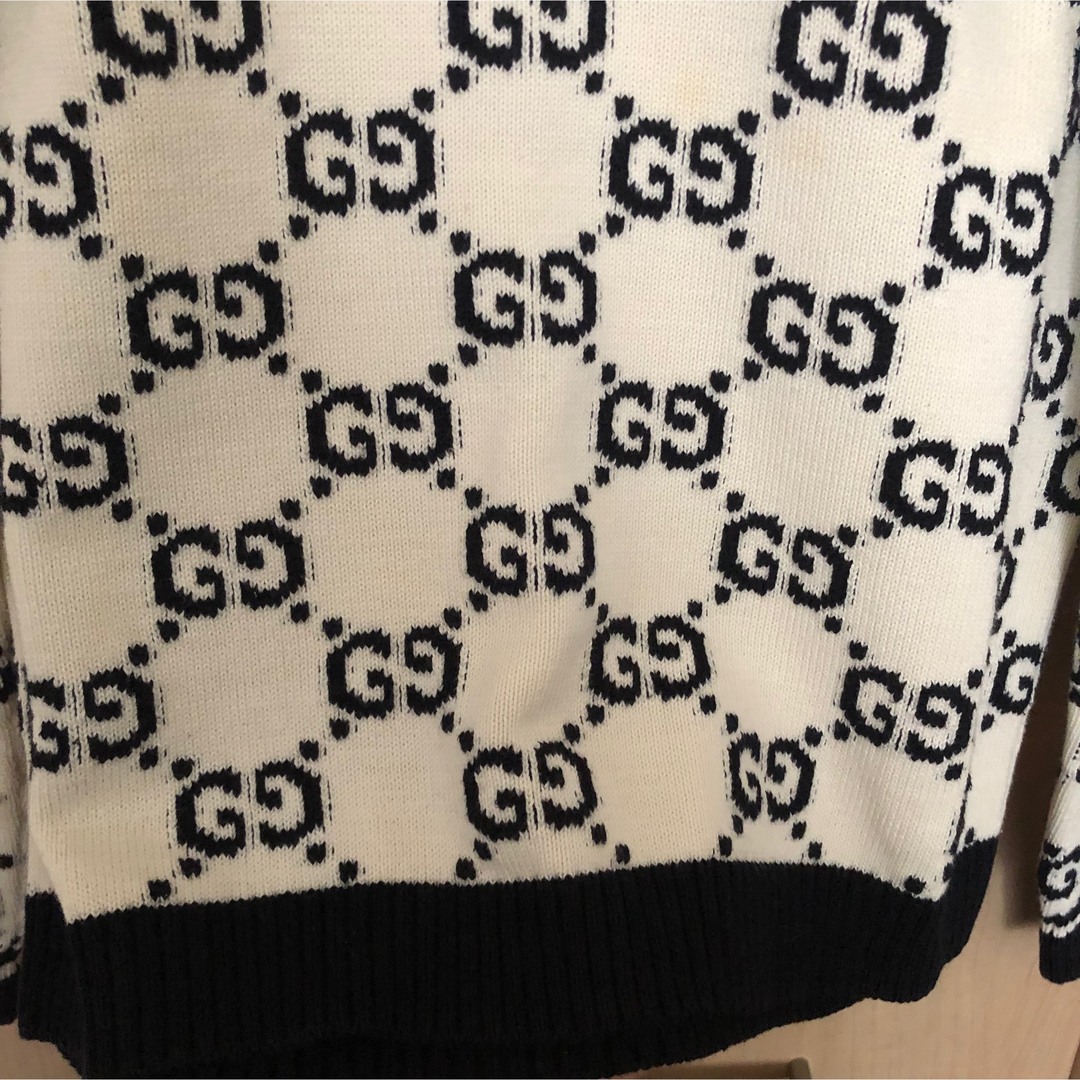 超美品　GUCCI GG柄　ニット