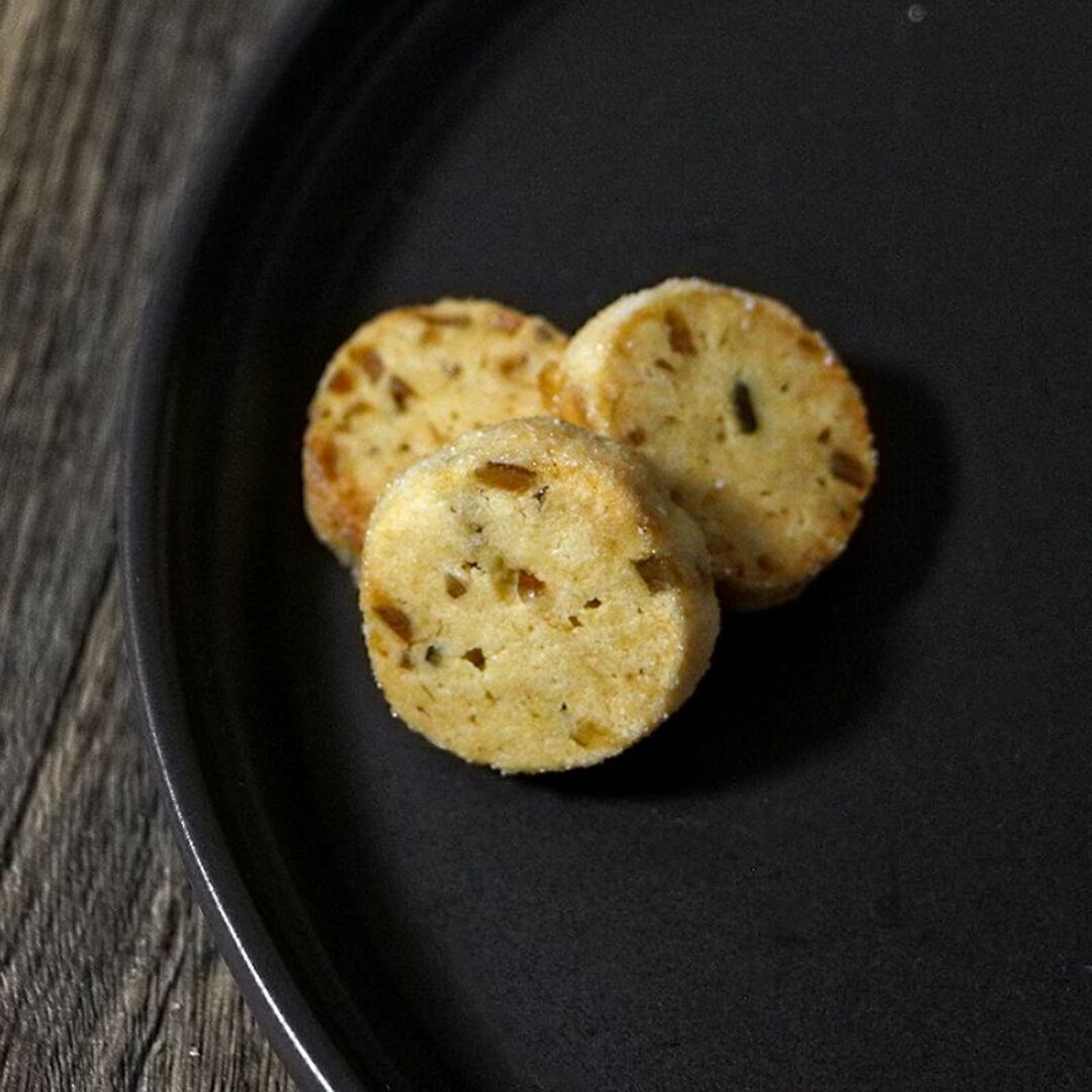 手作りクッキー 18枚 抹茶 ほうじ茶 レモンピール マイヤー 手作りお菓子 食品/飲料/酒の食品(菓子/デザート)の商品写真