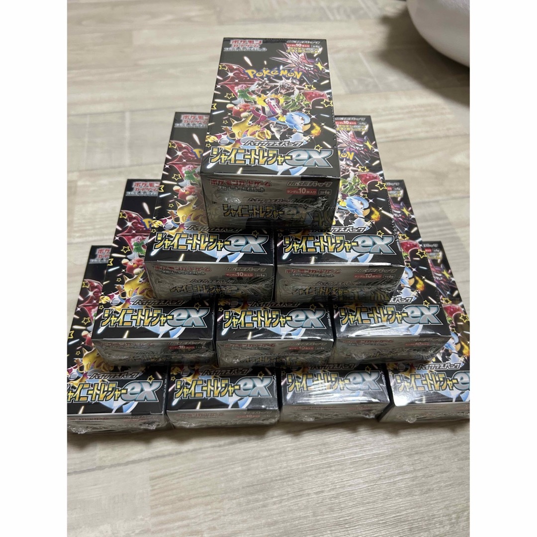シャイニートレジャーex シュリンク付き 10box トレーディングカード シャイニートレジャーex シュリンク付き 10box トレーディングカード