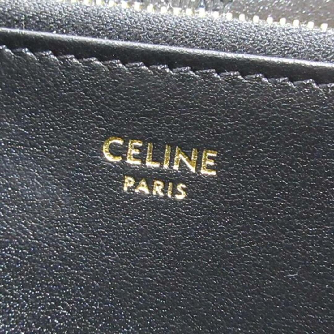 celine(セリーヌ)のセリーヌ 長財布美品  Cチャーム 黒 レザー レディースのファッション小物(財布)の商品写真