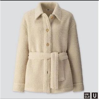 UNIQLO ボアフリースコート　