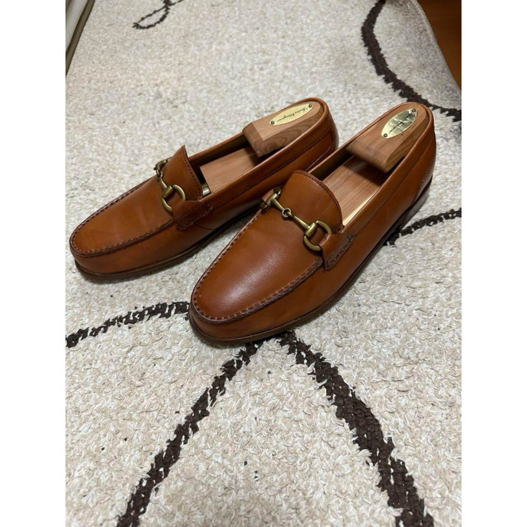 Cole Haan(コールハーン)の✨希少・極美品✨COLE HAAN コールハーン ビットローファーライトブラウン メンズの靴/シューズ(ドレス/ビジネス)の商品写真