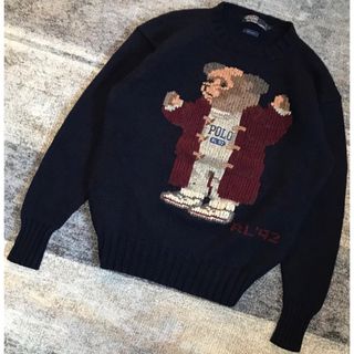 ポロラルフローレン(POLO RALPH LAUREN)の可愛すぎるポロベア 稀少L RL'92 ラルフローレン ニット セーター L(ニット/セーター)