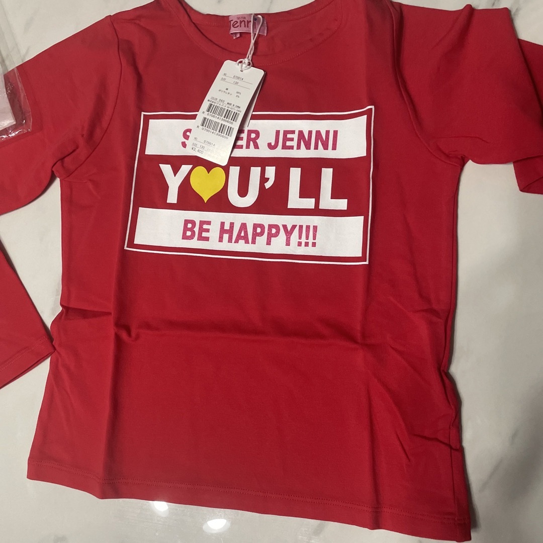 JENNI(ジェニィ)の☆ＪE N N I♡130サイズロンT☆ キッズ/ベビー/マタニティのキッズ服女の子用(90cm~)(Tシャツ/カットソー)の商品写真