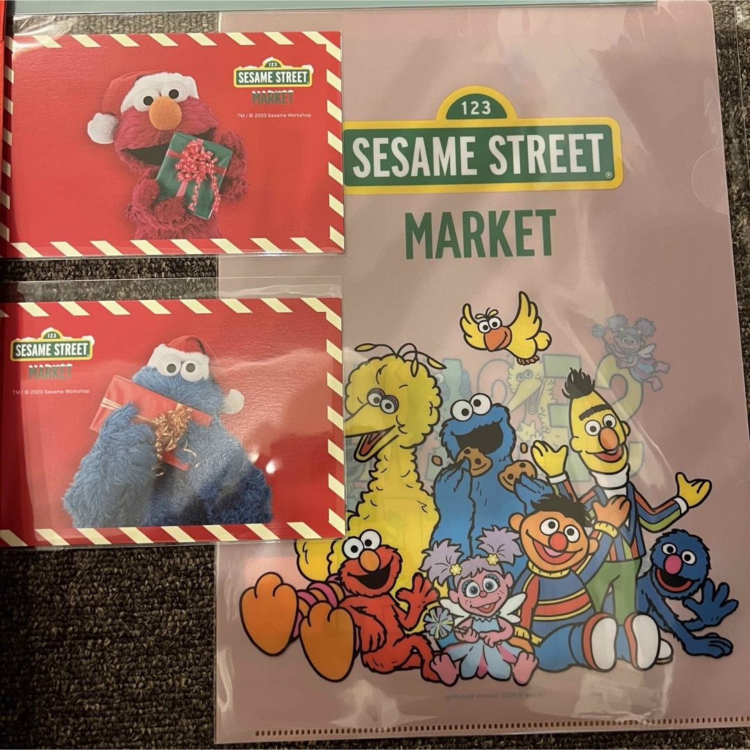 SESAME STREET(セサミストリート)の新品未使用☆セサミストリート 完売商品 クリアファイル ポストカード 早い者勝ち ハンドメイドの文具/ステーショナリー(その他)の商品写真