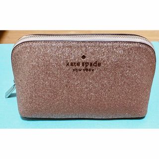 ケイトスペードニューヨーク(kate spade new york)の未使用　Kate spade ポーチ グリッター ケイトスペード(ポーチ)