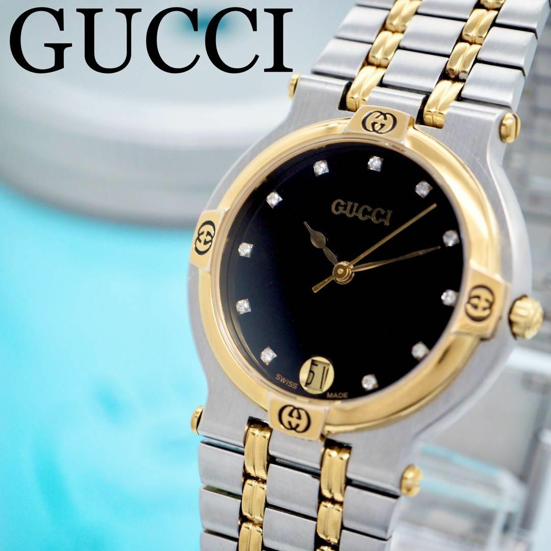 Gucci - 275【美品】GUCCI グッチ時計 レディース腕時計 メンズ腕時計