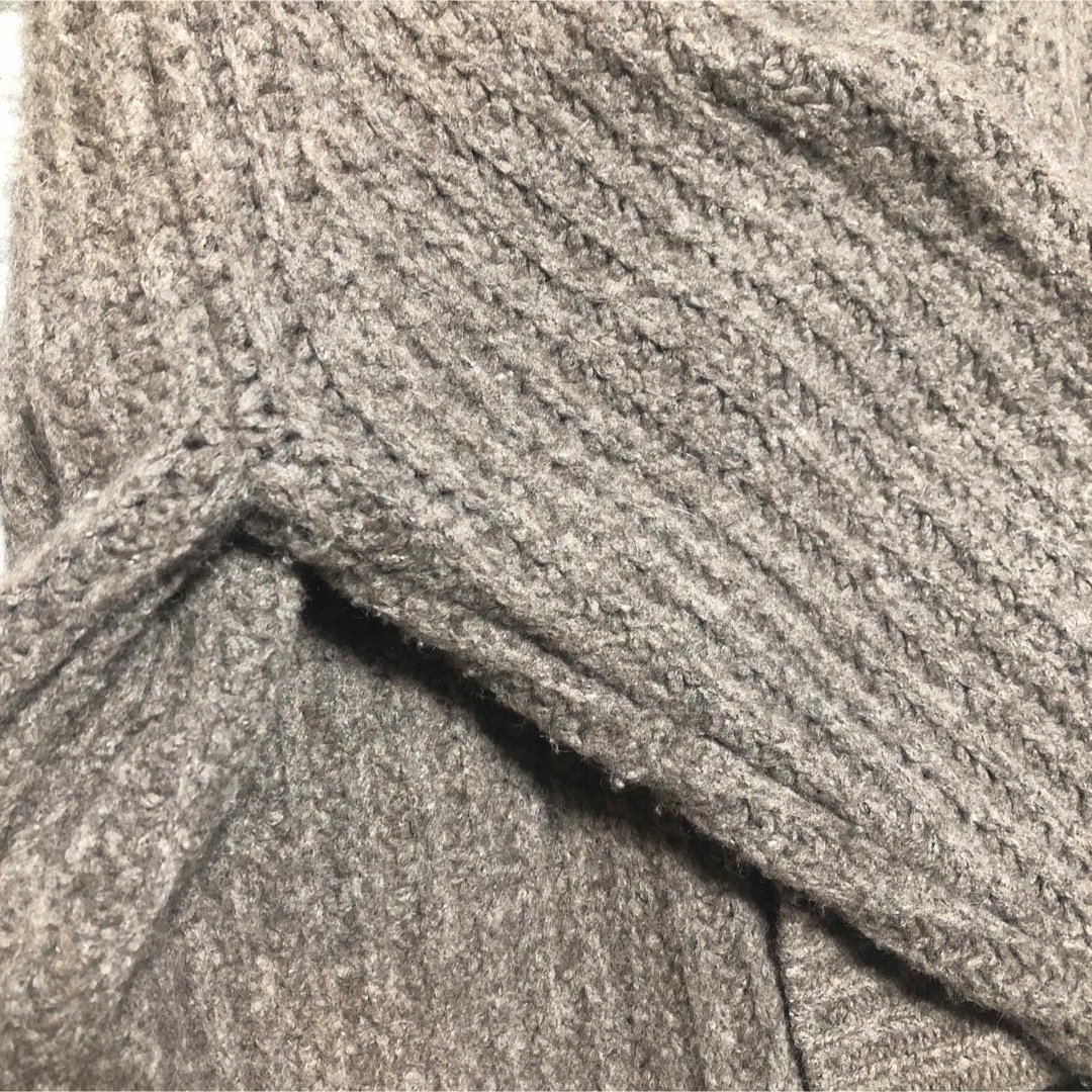 nknit YAKU big knit ンニット定番ビッグニット ヤクアルパカ毛 レディースのトップス(ニット/セーター)の商品写真