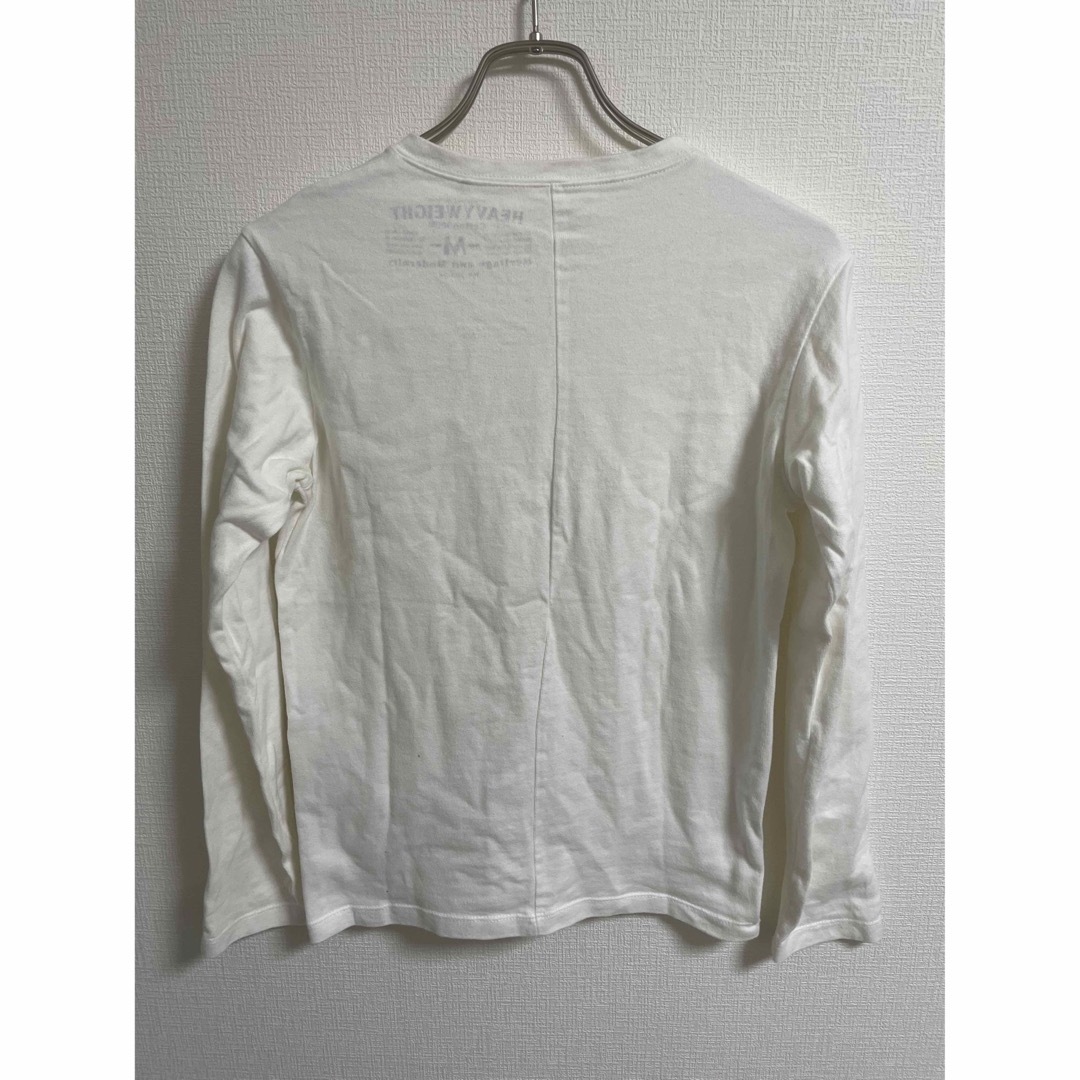 Vネック ロングTシャツ ロンT ビジネス カジュアル 厚手 メンズのトップス(Tシャツ/カットソー(七分/長袖))の商品写真