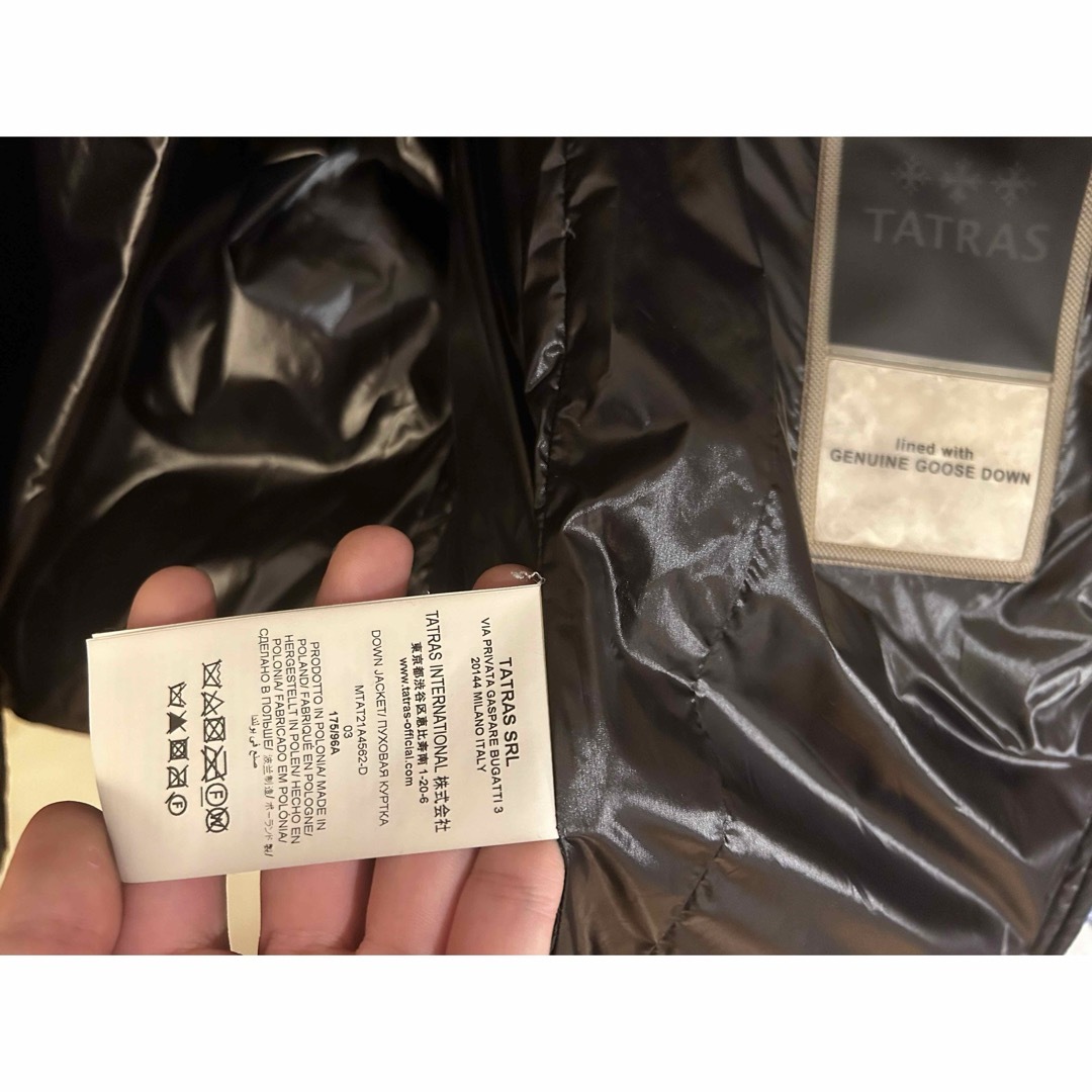 TATRAS(タトラス)のタトラス　ベルボ　ブラック　03 （L） メンズのジャケット/アウター(ダウンジャケット)の商品写真