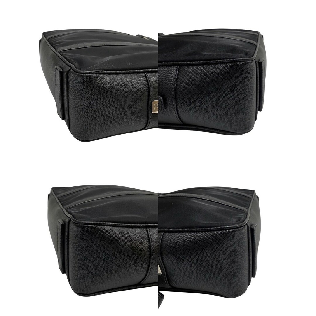 PRADA - 極 美品 袋付 PRADA プラダ 三角ロゴ 金具 ナイロン