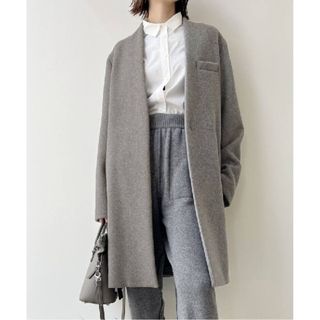 アパルトモンドゥーズィエムクラス(L'Appartement DEUXIEME CLASSE)の最終L’Appartement   No Collar Chester Coat(ロングコート)