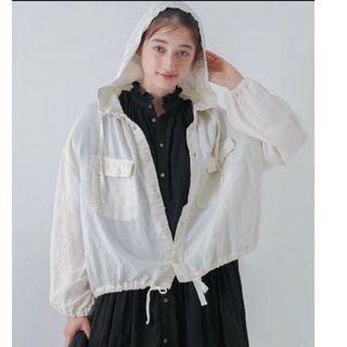 ネストローブ(nest Robe)のネストローブ❤リネン超撥水フーディ(その他)