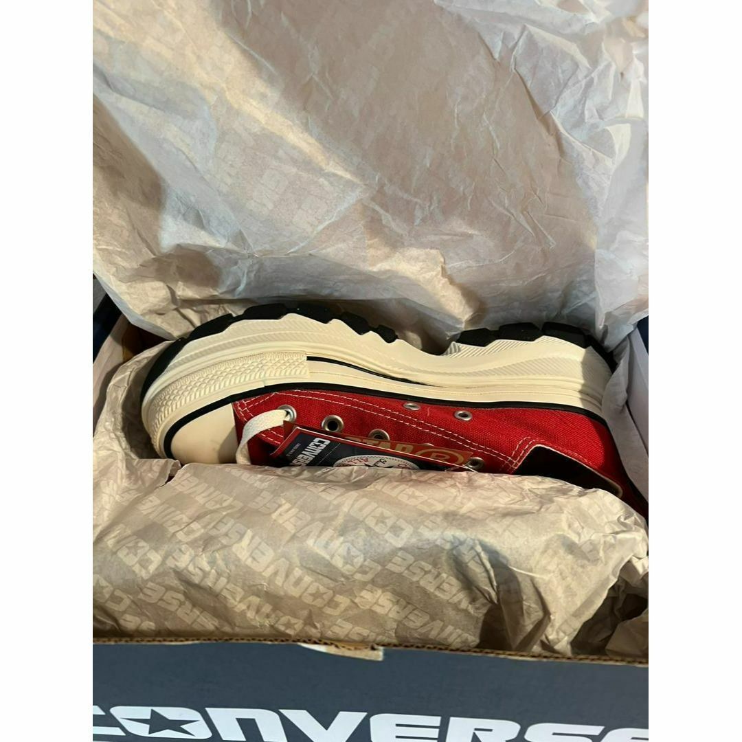 CONVERSE(コンバース)の新品　コンバース TREKWAVE  トレックウェーブ　限定　赤　24.5cm レディースの靴/シューズ(スニーカー)の商品写真