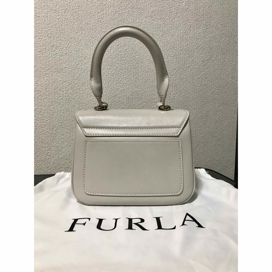 希少 FURLA フルラ アイ ミニ トップハンドル ショルダーバッグ 2way