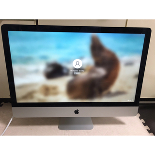 マック(Mac (Apple))のApple Imac 27インチ　A1419 SSD i7 Window (デスクトップ型PC)