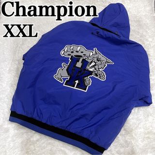 チャンピオン(Champion)の美品 Champion ケンタッキー ワイルドキャッツ 中綿入 ブルゾン XXL(ブルゾン)