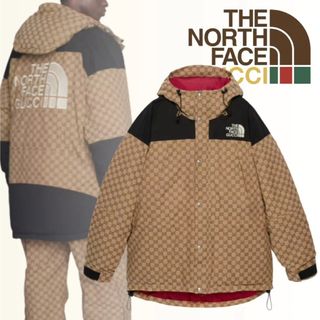 グッチ(Gucci)の希少  GUCCI × THE NORTH FACE ダウンジャケット(ダウンジャケット)