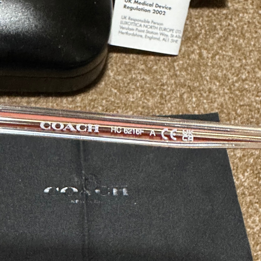 COACH - ☆COACH コーチ クリアメガネ ディズニーコラボ☆眼鏡