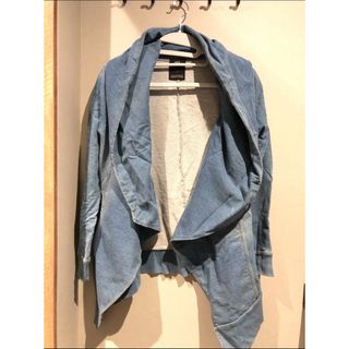 アズールバイマウジー(AZUL by moussy)のデニムルック カーディガン(カーディガン)