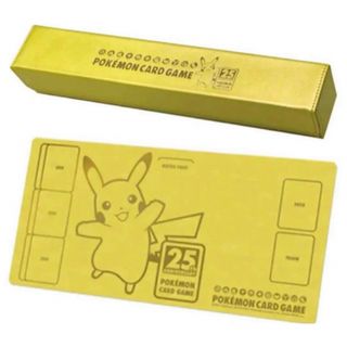 ポケモン - 25th 25周年 プレイマット プレイマットケース ゴールデン