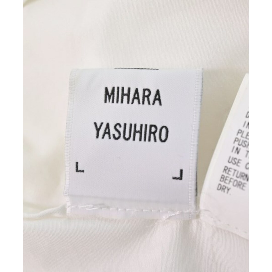 MIHARAYASUHIRO(ミハラヤスヒロ)のMIHARA YASUHIRO カジュアルシャツ 38(S位) 白 【古着】【中古】 メンズのトップス(シャツ)の商品写真