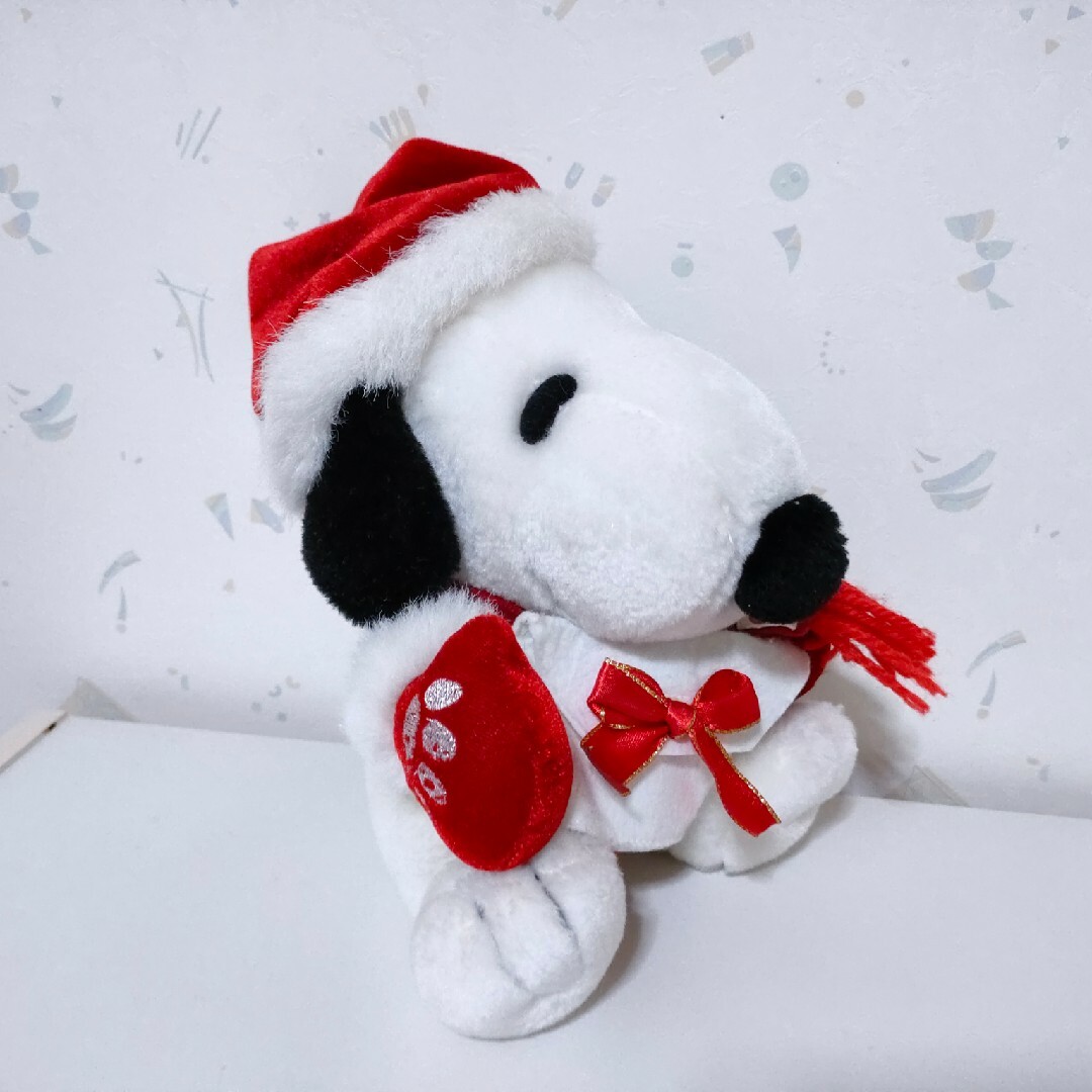 クリスマス ぬいぐるみ スヌーピー SNOOPY サンタさん サンタクロースknぬいぐるみ