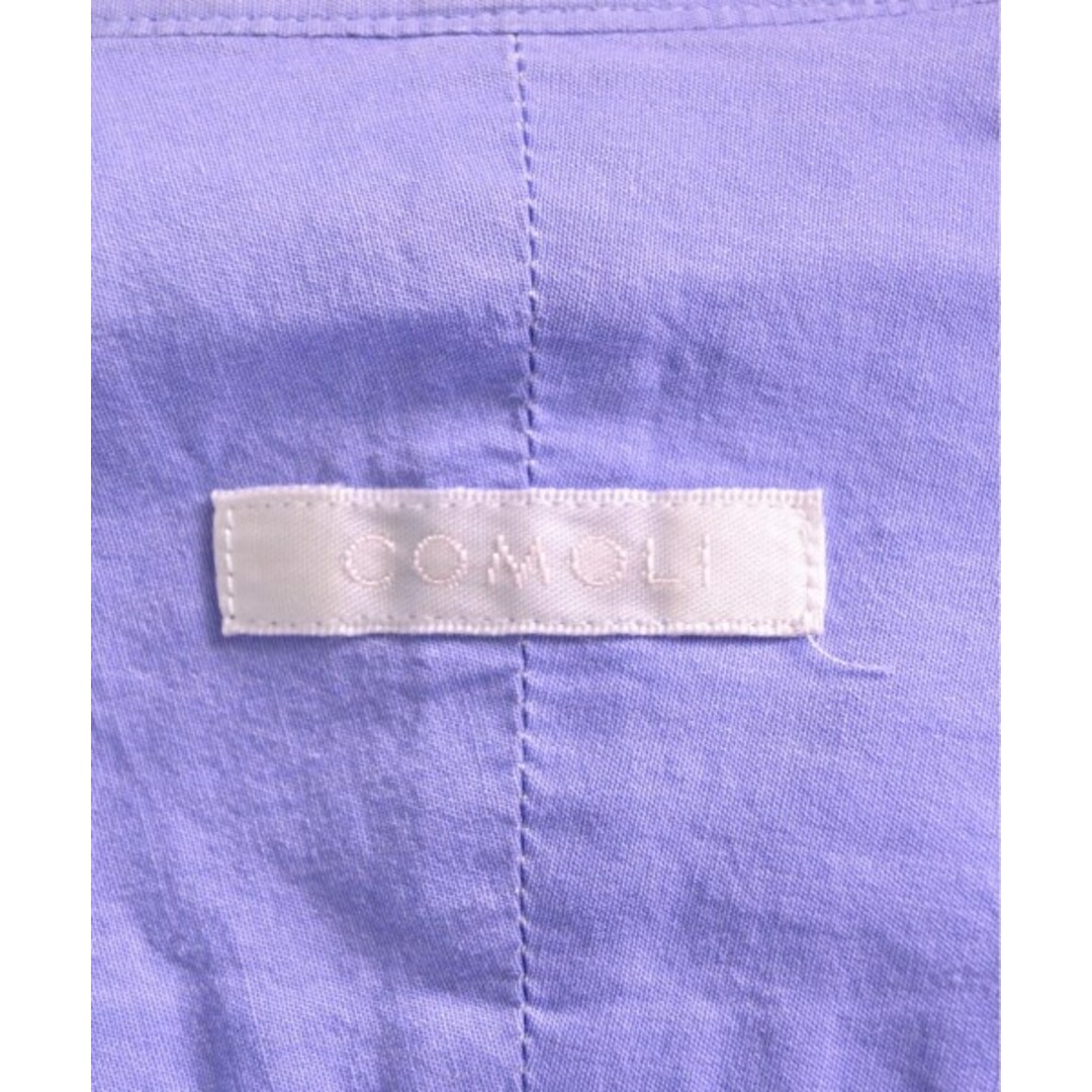 COMOLI(コモリ)のCOMOLI コモリ カジュアルシャツ 3(L位) 紫 【古着】【中古】 メンズのトップス(シャツ)の商品写真