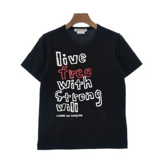 コムデギャルソン(COMME des GARCONS)のCOMME des GARCONS Tシャツ・カットソー S 黒 【古着】【中古】(カットソー(半袖/袖なし))