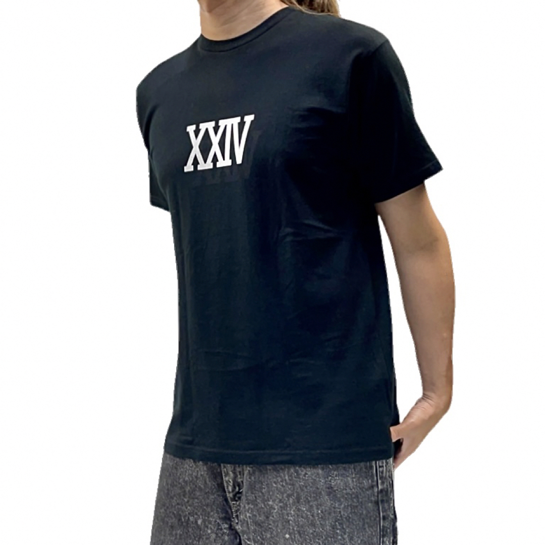 24karats(トゥエンティーフォーカラッツ)の中古 XXFOUR ダブルエックスフォー 24KARATS XXIVロゴTシャツ メンズのトップス(Tシャツ/カットソー(半袖/袖なし))の商品写真