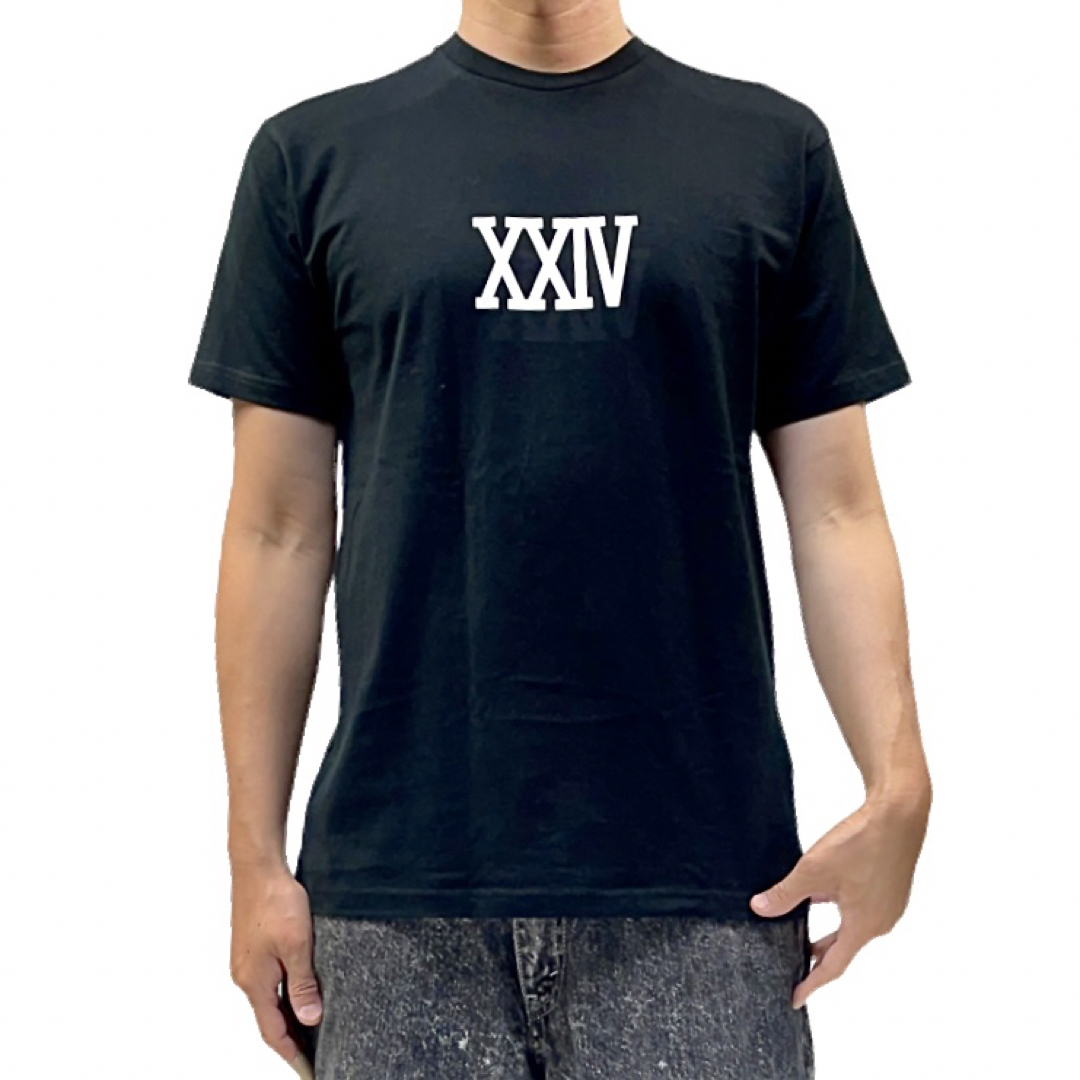 24karats(トゥエンティーフォーカラッツ)の中古 XXFOUR ダブルエックスフォー 24KARATS XXIVロゴTシャツ メンズのトップス(Tシャツ/カットソー(半袖/袖なし))の商品写真