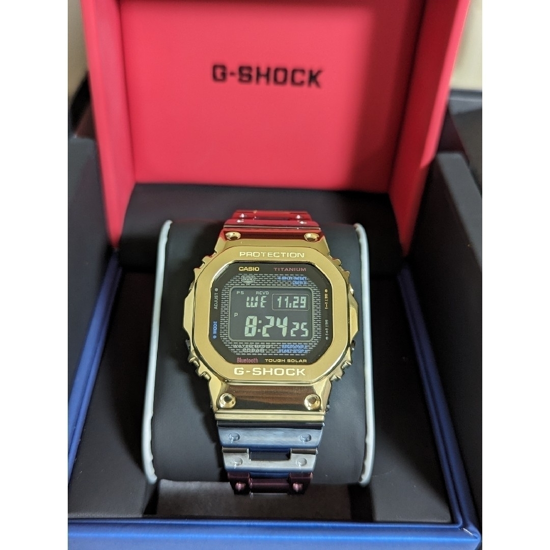 腕時計(デジタル)G-SHOCK GMW-B5000TR-9JRフルメタル"美品"