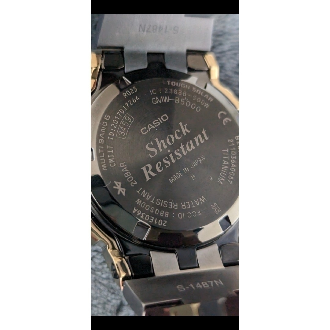 G-SHOCK(ジーショック)のG-SHOCK GMW-B5000TR-9JRフルメタル"美品" メンズの時計(腕時計(デジタル))の商品写真
