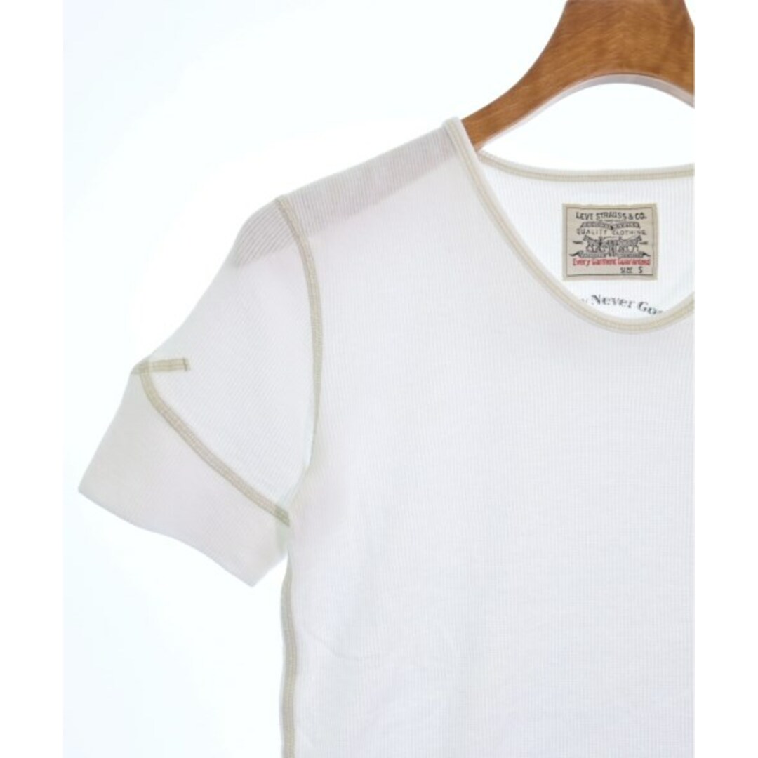 Levi's(リーバイス)のLevi's リーバイス Tシャツ・カットソー S 白 【古着】【中古】 メンズのトップス(Tシャツ/カットソー(半袖/袖なし))の商品写真