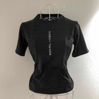 フェンディ(FENDI)の極美品/フェンディ  FENDI  ロゴTシャツ　GILMAR イタリア製 (Tシャツ(半袖/袖なし))