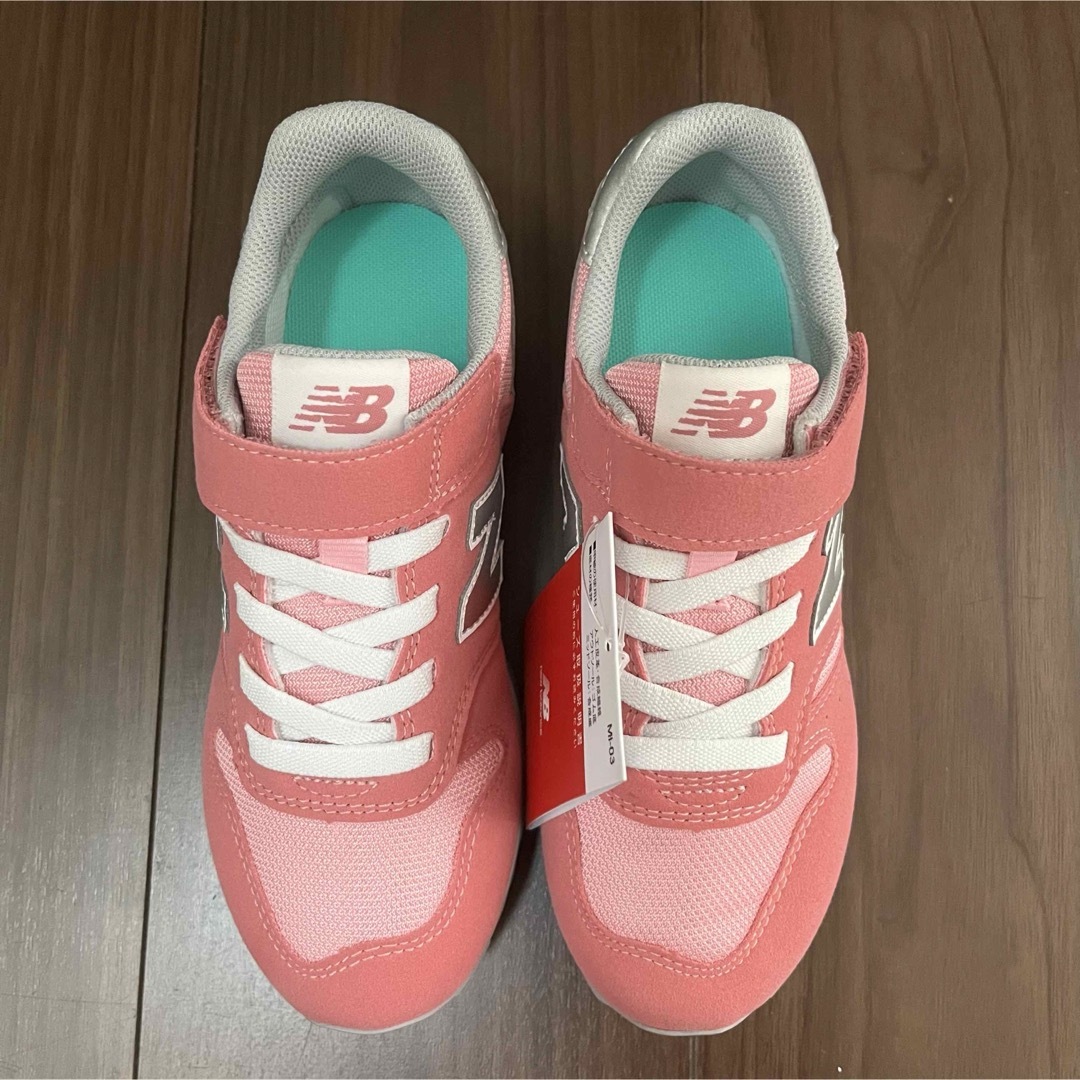 【新品】15.5センチ ピンク ニューバランス スニーカー キッズキッズ靴/シューズ(15cm~)