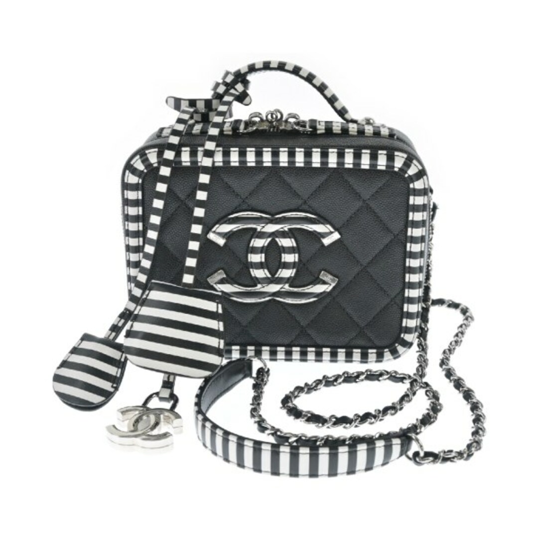 秋冬ポケットCHANEL シャネル ハンドバッグ - 黒