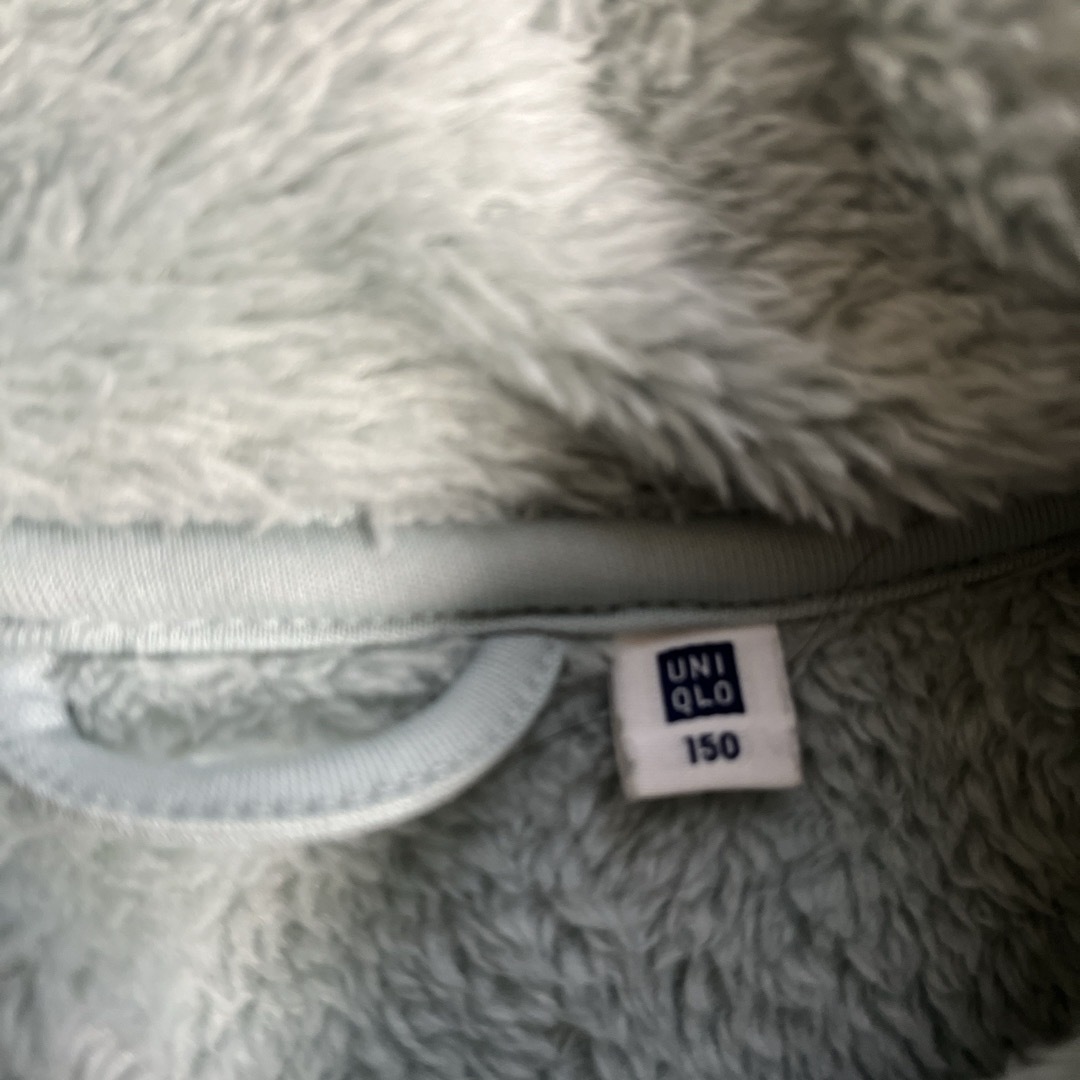 UNIQLO(ユニクロ)のユニクロ♡ファーリーフリースジャケット♡150 キッズ/ベビー/マタニティのキッズ服女の子用(90cm~)(ジャケット/上着)の商品写真