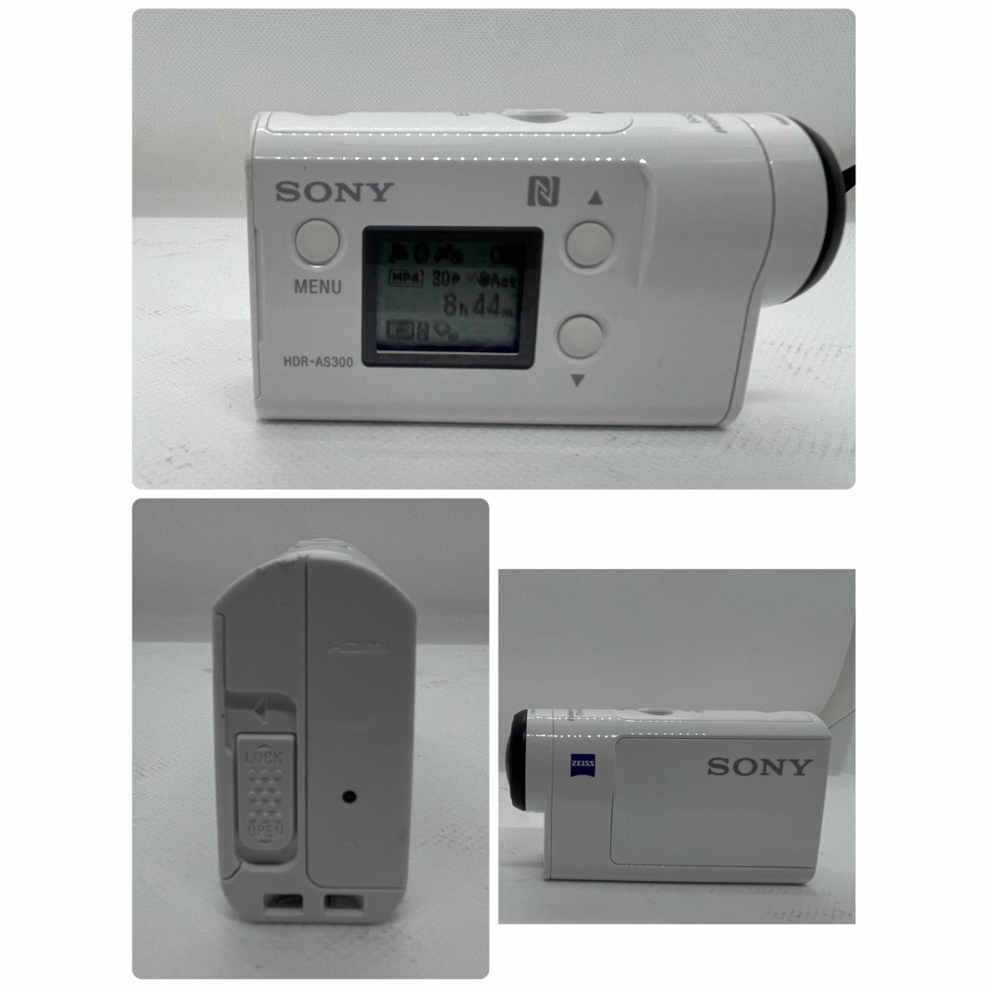 SONY(ソニー)の美品 アクションカム SONY ソニー AS300＋おまけ スマホ/家電/カメラのカメラ(ビデオカメラ)の商品写真