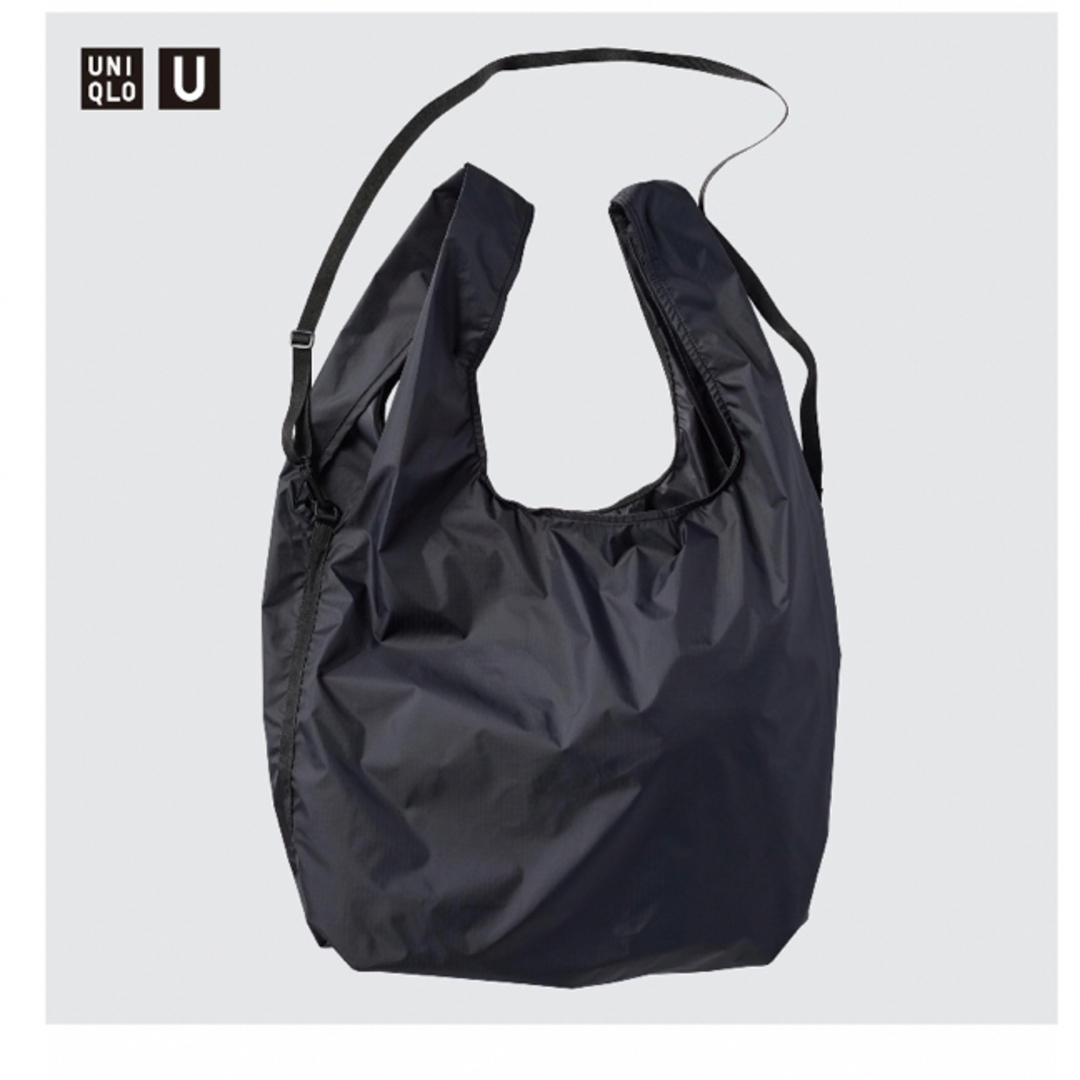 UNIQLO(ユニクロ)のユニクロU ポケッタブル2WAY 09 BLACK 新品未使用未開封 メンズのバッグ(ショルダーバッグ)の商品写真